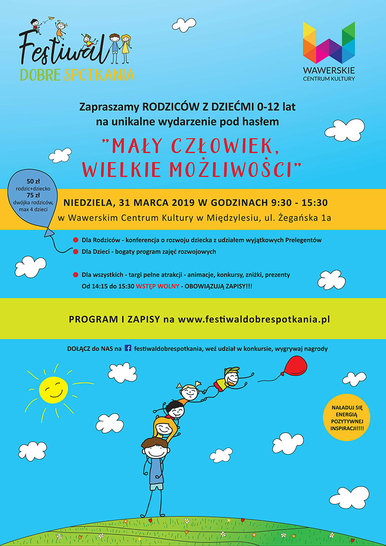 Festiwal Dobre Spotkania - Plakat