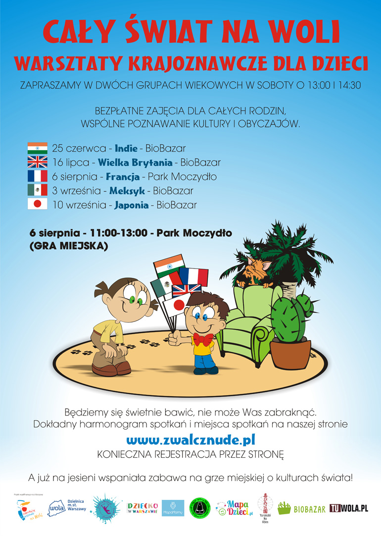 Warsztaty krajoznawcze Cały świat na Woli