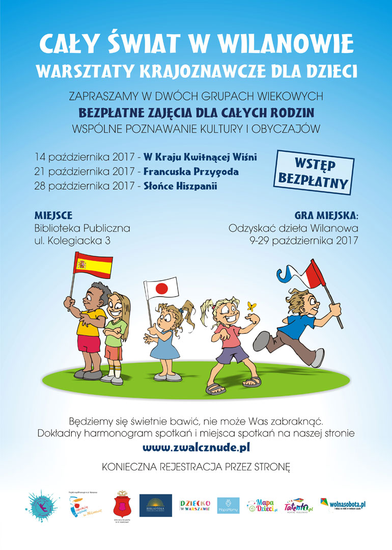 caly swiat na wilanowie 2017 plakat